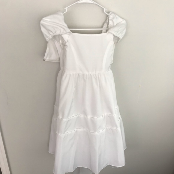 David’s bridal flower girl dress size 12 pit/Pit 12” waist 11” length 30” - Picture 9 of 12